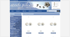 Desktop Screenshot of andssilver.com